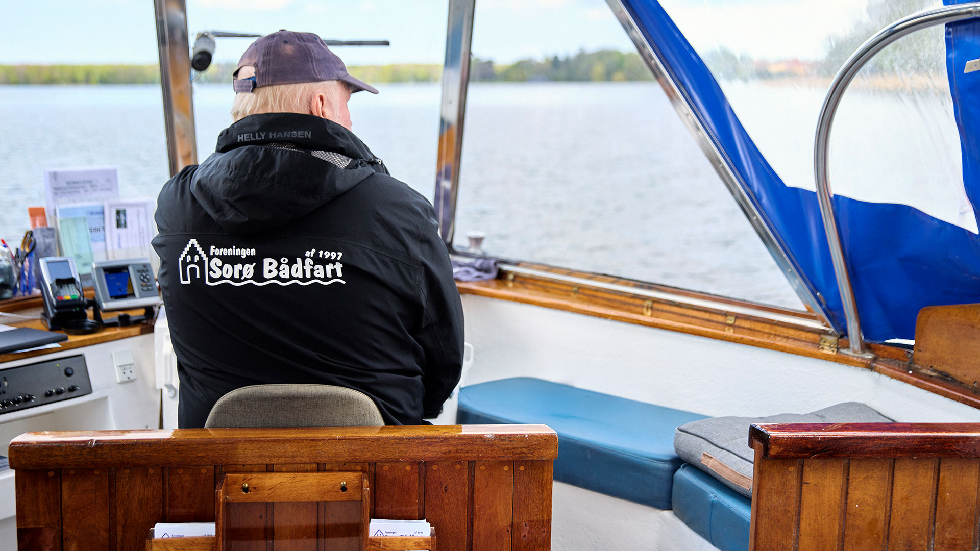 Skipper på Sorø Bådfarts båd Lille Claus